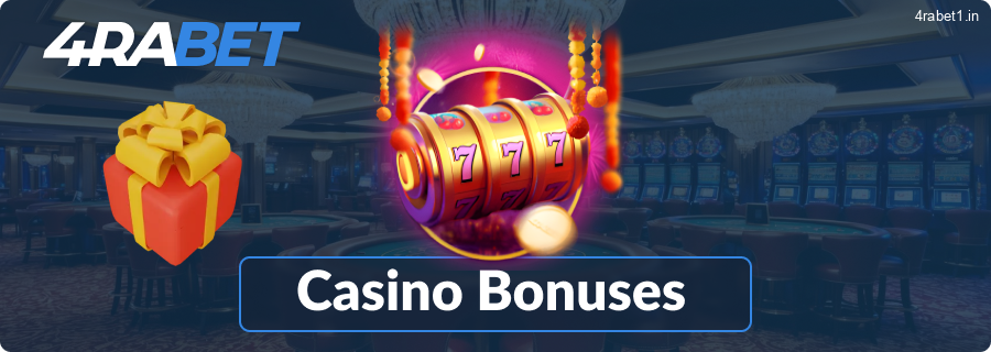 Casino bonuses for new players on the 4rabet website