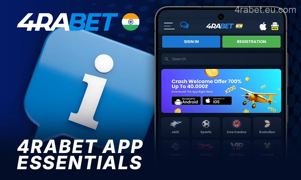 Information about the 4rabet mobile app